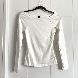 3/$25 Boat Neck Raglan Sleeve Longsleeve Top